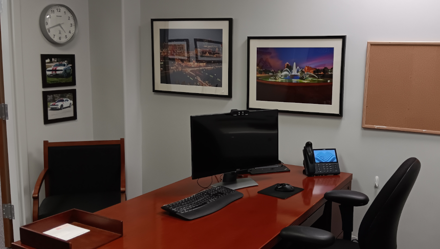 Our cleaning team in action